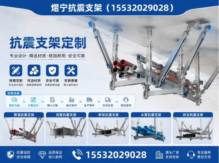 海北抗震支架定制展示图